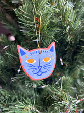 Load image into Gallery viewer, Clay Cat Ornament #31
