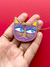 Load image into Gallery viewer, Clay Cat Ornament #32
