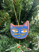 Load image into Gallery viewer, Clay Cat Ornament #33

