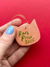 Load image into Gallery viewer, Clay Cat Ornament #36
