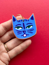 Load image into Gallery viewer, Clay Cat Ornament #37
