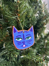 Load image into Gallery viewer, Clay Cat Ornament #37
