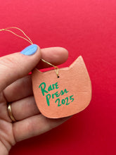Load image into Gallery viewer, Clay Cat Ornament #38
