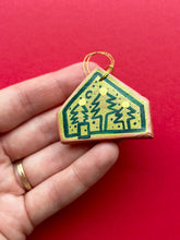 Load image into Gallery viewer, Clay House Ornament #75
