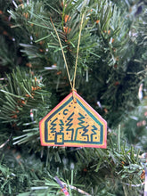 Load image into Gallery viewer, Clay House Ornament #75
