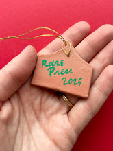 Load image into Gallery viewer, Clay House Ornament #34
