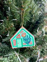 Load image into Gallery viewer, Clay House Ornament #73
