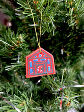 Load image into Gallery viewer, Clay House Ornament #61
