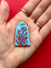 Load image into Gallery viewer, Clay House Ornament #60
