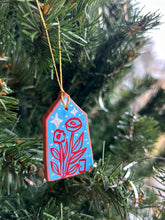 Load image into Gallery viewer, Clay House Ornament #60
