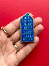 Load image into Gallery viewer, Clay House Ornament #54
