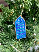 Load image into Gallery viewer, Clay House Ornament #54
