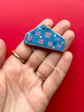 Load image into Gallery viewer, Clay House Ornament #53
