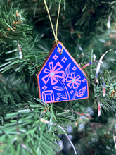 Load image into Gallery viewer, Clay House Ornament #44
