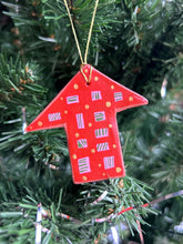 Load image into Gallery viewer, Clay House Ornament #39
