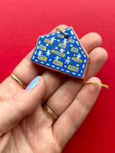 Load image into Gallery viewer, Clay House Ornament #38
