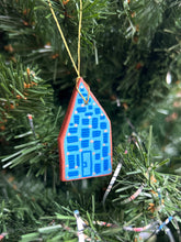 Load image into Gallery viewer, Clay House Ornament #36
