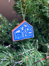 Load image into Gallery viewer, Clay House Ornament #33
