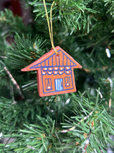 Load image into Gallery viewer, Clay House Ornament #30
