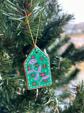 Load image into Gallery viewer, Clay House Ornament #27
