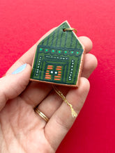 Load image into Gallery viewer, Clay House Ornament #25
