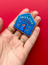 Load image into Gallery viewer, Clay House Ornament #24
