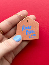 Load image into Gallery viewer, Clay House Ornament #24
