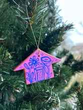 Load image into Gallery viewer, Clay House Ornament #21
