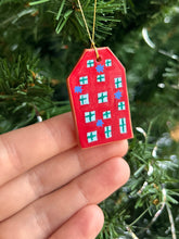 Load image into Gallery viewer, Clay House Ornament #20
