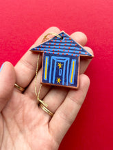 Load image into Gallery viewer, Clay House Ornament #18
