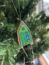 Load image into Gallery viewer, Clay House Ornament #17
