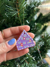 Load image into Gallery viewer, Clay House Ornament #16
