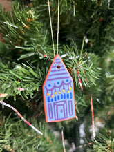 Load image into Gallery viewer, Clay House Ornament #9
