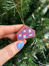 Load image into Gallery viewer, Clay House Ornament #8
