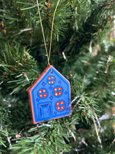 Load image into Gallery viewer, Clay House Ornament #7
