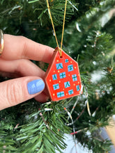 Load image into Gallery viewer, Clay House Ornament #3
