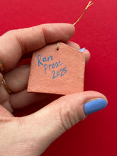 Load image into Gallery viewer, Clay House Ornament #2
