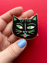 Load image into Gallery viewer, Clay Cat Ornament #39
