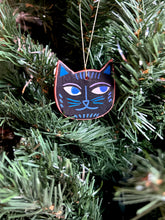 Load image into Gallery viewer, Clay Cat Ornament #40
