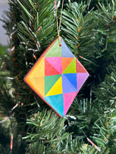 Load image into Gallery viewer, Clay Diamond Ornament #44
