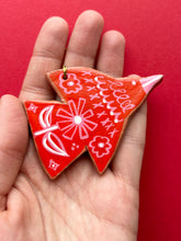 Load image into Gallery viewer, Clay Bird Ornament #24
