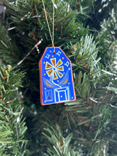 Load image into Gallery viewer, Clay House Ornament #208
