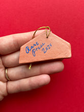 Load image into Gallery viewer, Clay House Ornament #207
