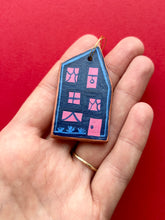 Load image into Gallery viewer, Clay House Ornament #206

