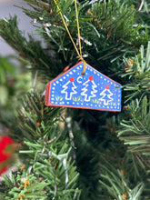 Load image into Gallery viewer, Clay House Ornament #205
