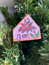 Load image into Gallery viewer, Clay House Ornament #204
