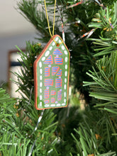 Load image into Gallery viewer, Clay House Ornament #202
