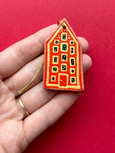 Load image into Gallery viewer, Clay House Ornament #200

