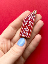 Load image into Gallery viewer, Clay House Ornament #199
