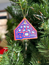 Load image into Gallery viewer, Clay House Ornament #197
